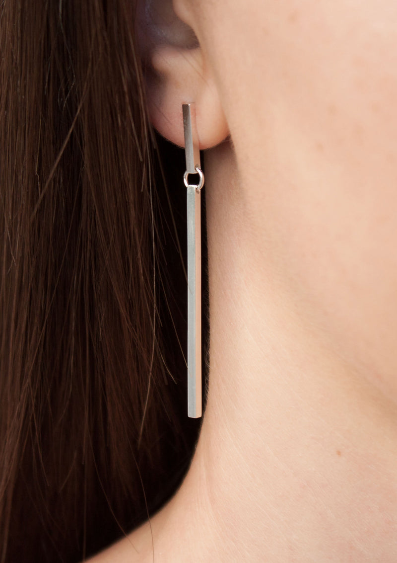 Simple Style Box Chain Tassel Drop Earrings For Women Long Dangle Earring  Piercing Line Accessories Thin Mini Trendy Ear Jewelry